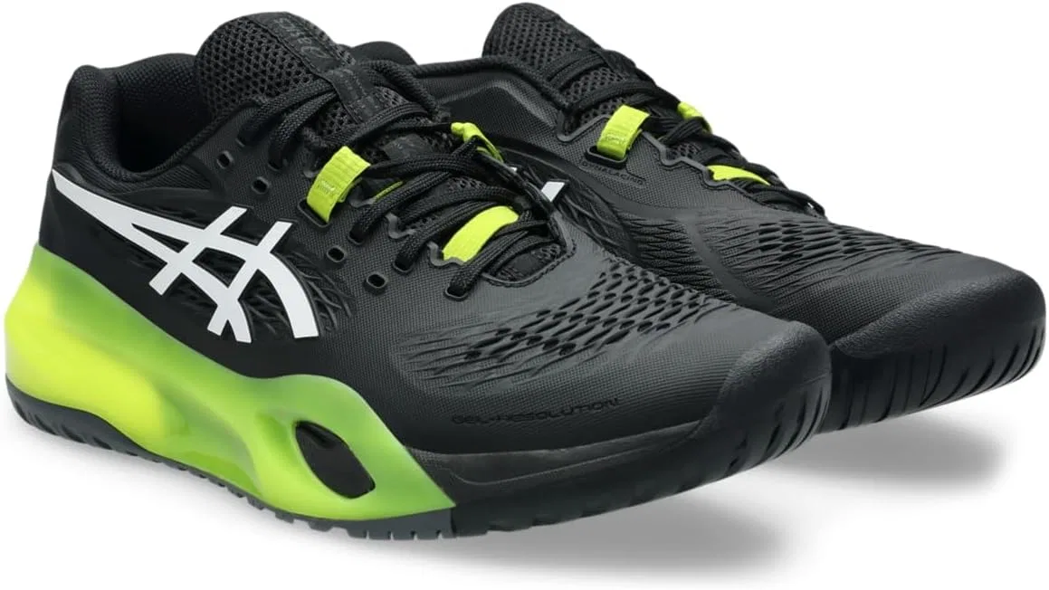 Кроссовки теннисные ASICS Gel-Resolution X, Black/White — фото 2