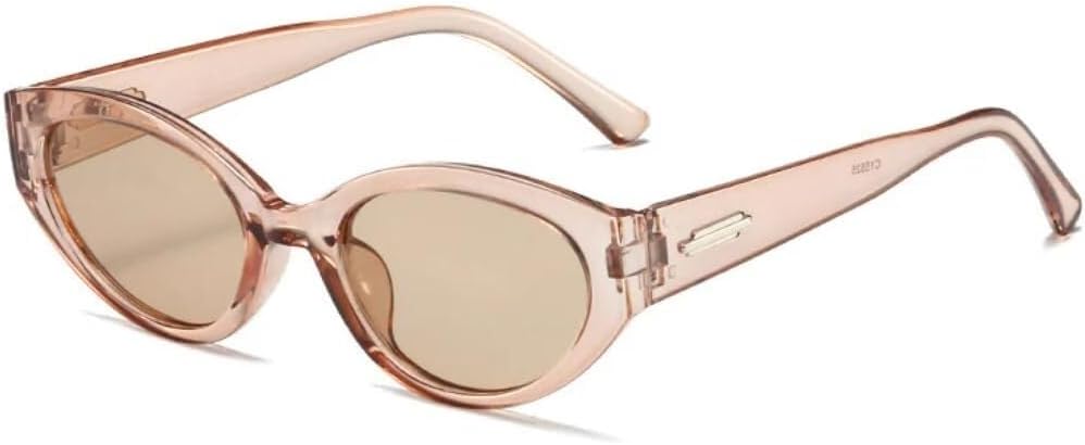 

Солнцезащитные очки с защитой от УФ-излучения UV400 | Цвет «кошачий глаз», заклепки | для женщин и мужчин, для занятий спортом на открытом воздухе и вождения LXLHWN, Champagne