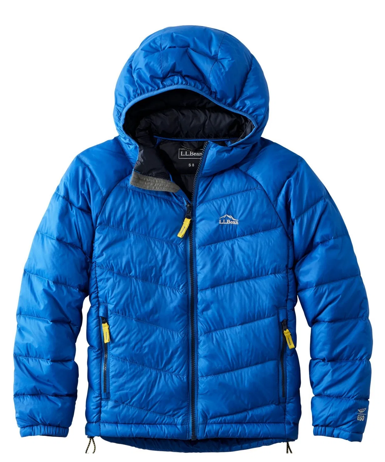 Детская куртка L.L.Bean Ultralight 650 Down Jacket синяя