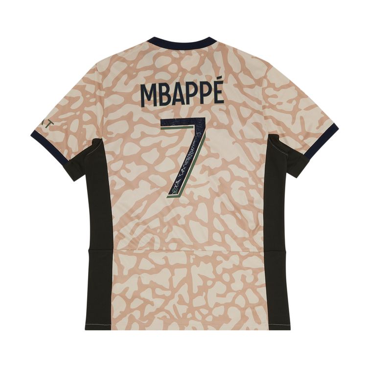 

Джерси Paris Saint-Germain Fourth Stadium Mbappé Jersey Tan, коричневый