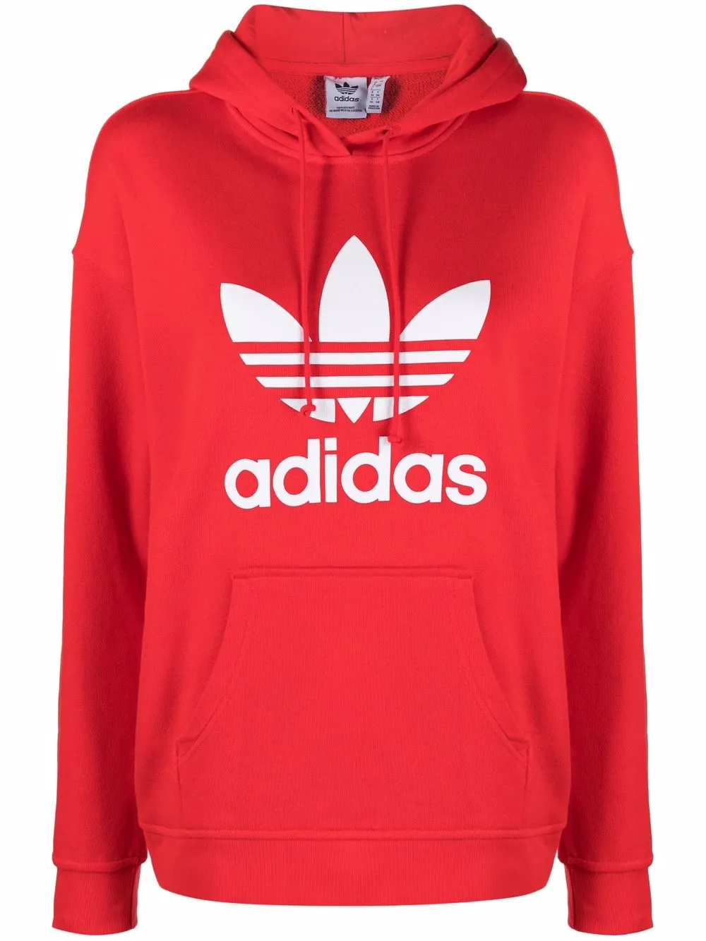 

Худи с логотипом adidas, красный