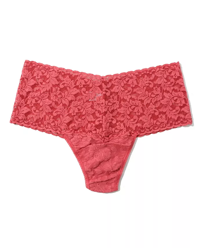 

Женские трусики-стринги в стиле ретро Hanky Panky, розовый