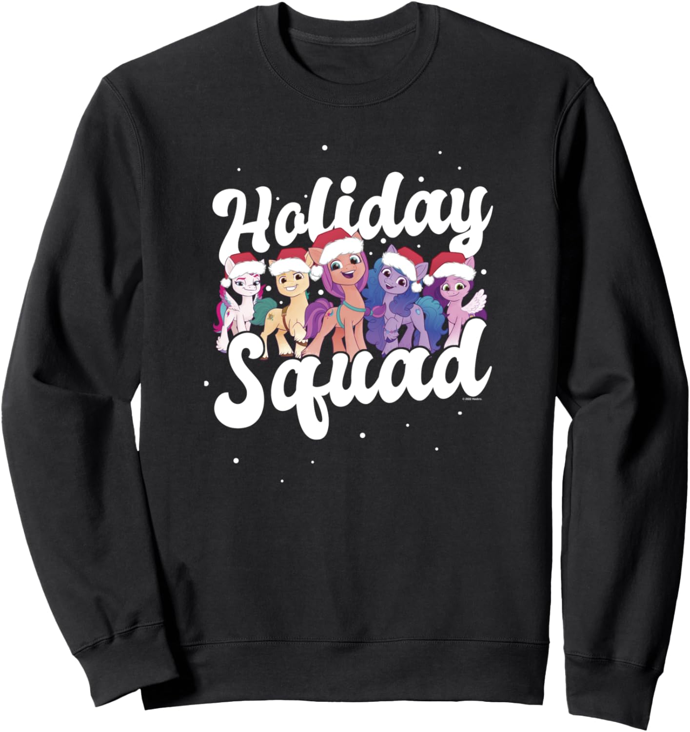 

Толстовка My Little Pony: A New Generation Christmas Holiday Squad, черная, Черный, Толстовка My Little Pony: A New Generation Christmas Holiday Squad, черная