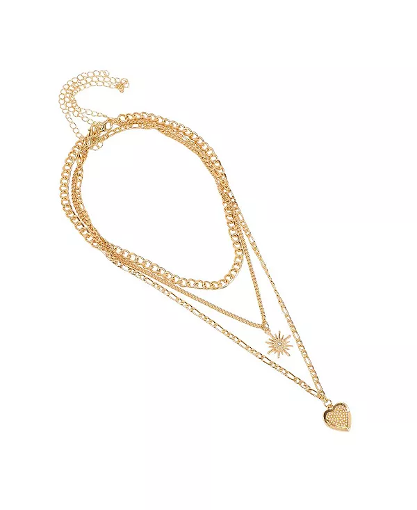 

Женское многослойное ожерелье Элли Sohi, gold