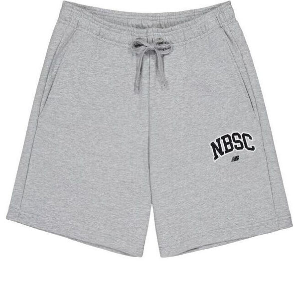

Шорты атлетические спортивные клубные хлопковые короткие New Balance, серый