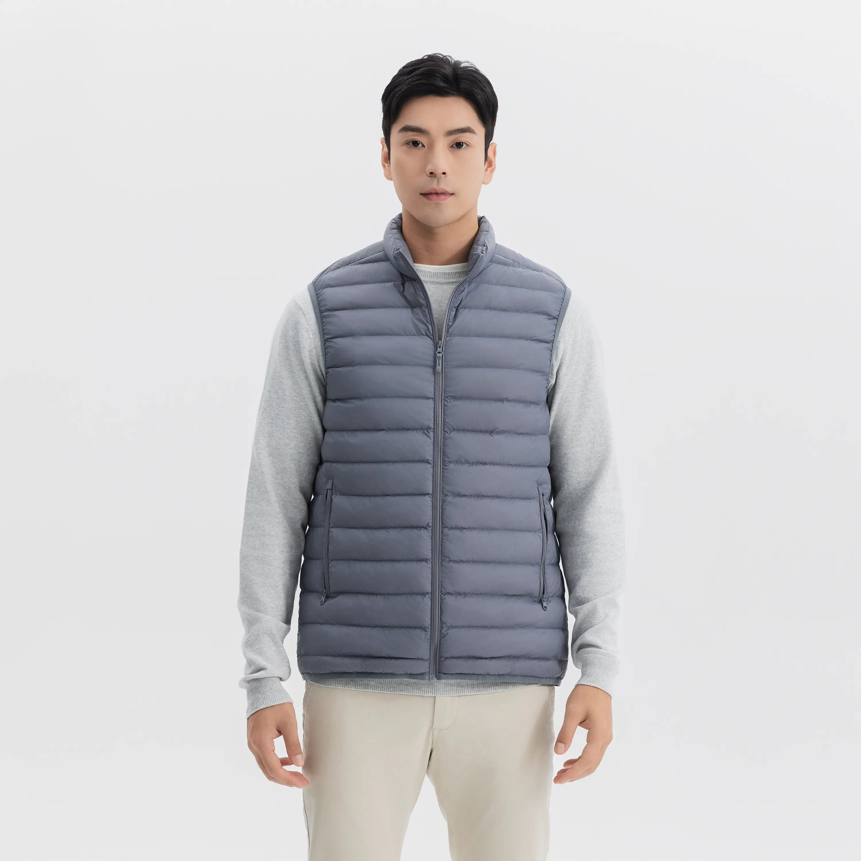 

Мужская безрукавка для гольфа Inesis MW500 серая