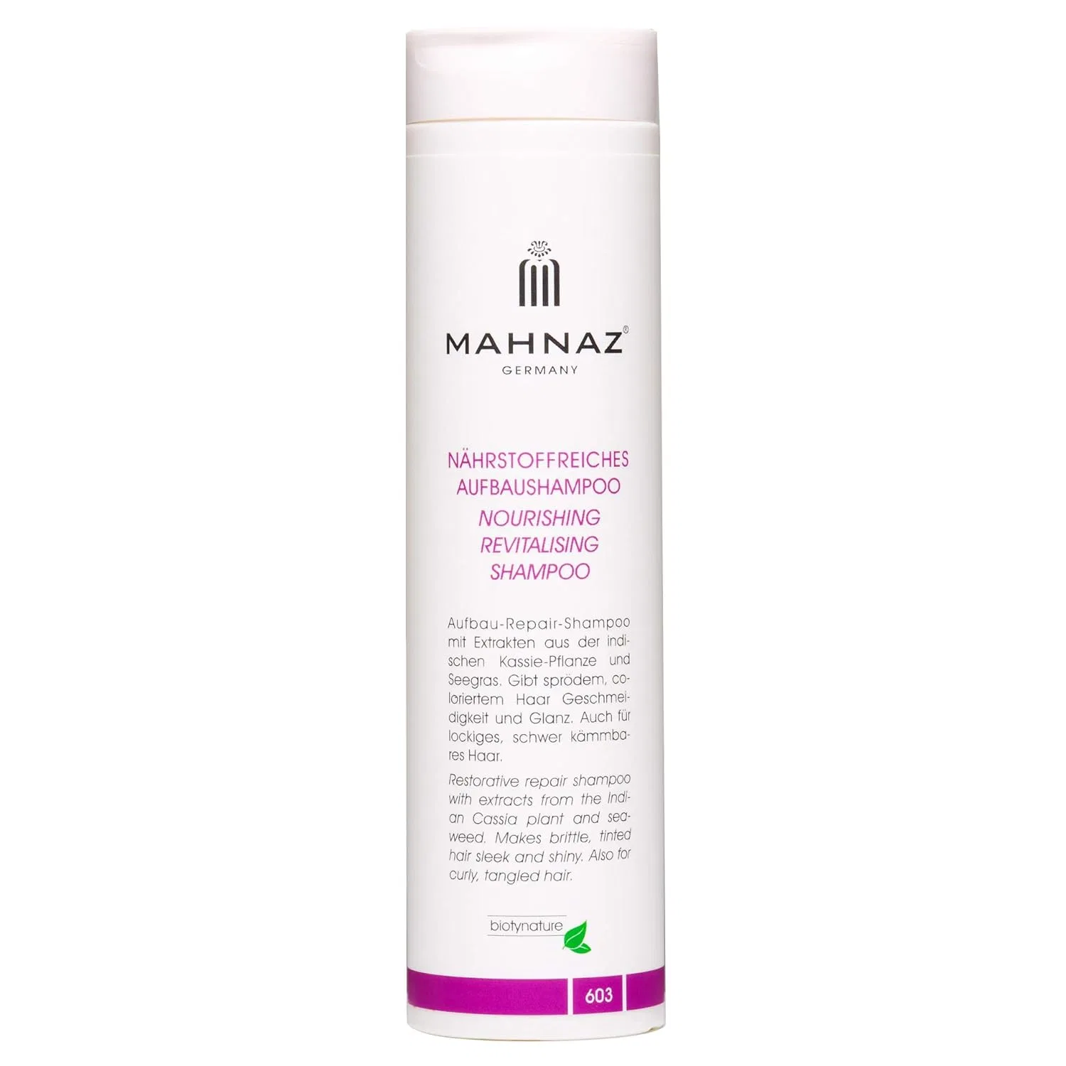 Шампунь MAHNAZ Nutrient Rich для поврежденных волос, 200 мл Mahnaz