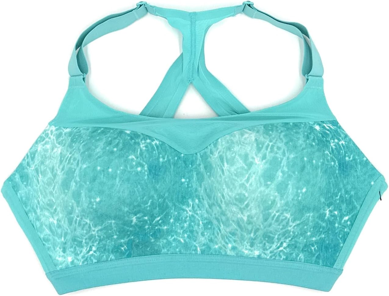 

Спортивный бюстгальтер Victoria's Secret On Pointe Incredible, бесшовный трикотаж, средний размер, без косточек, Sea Spring