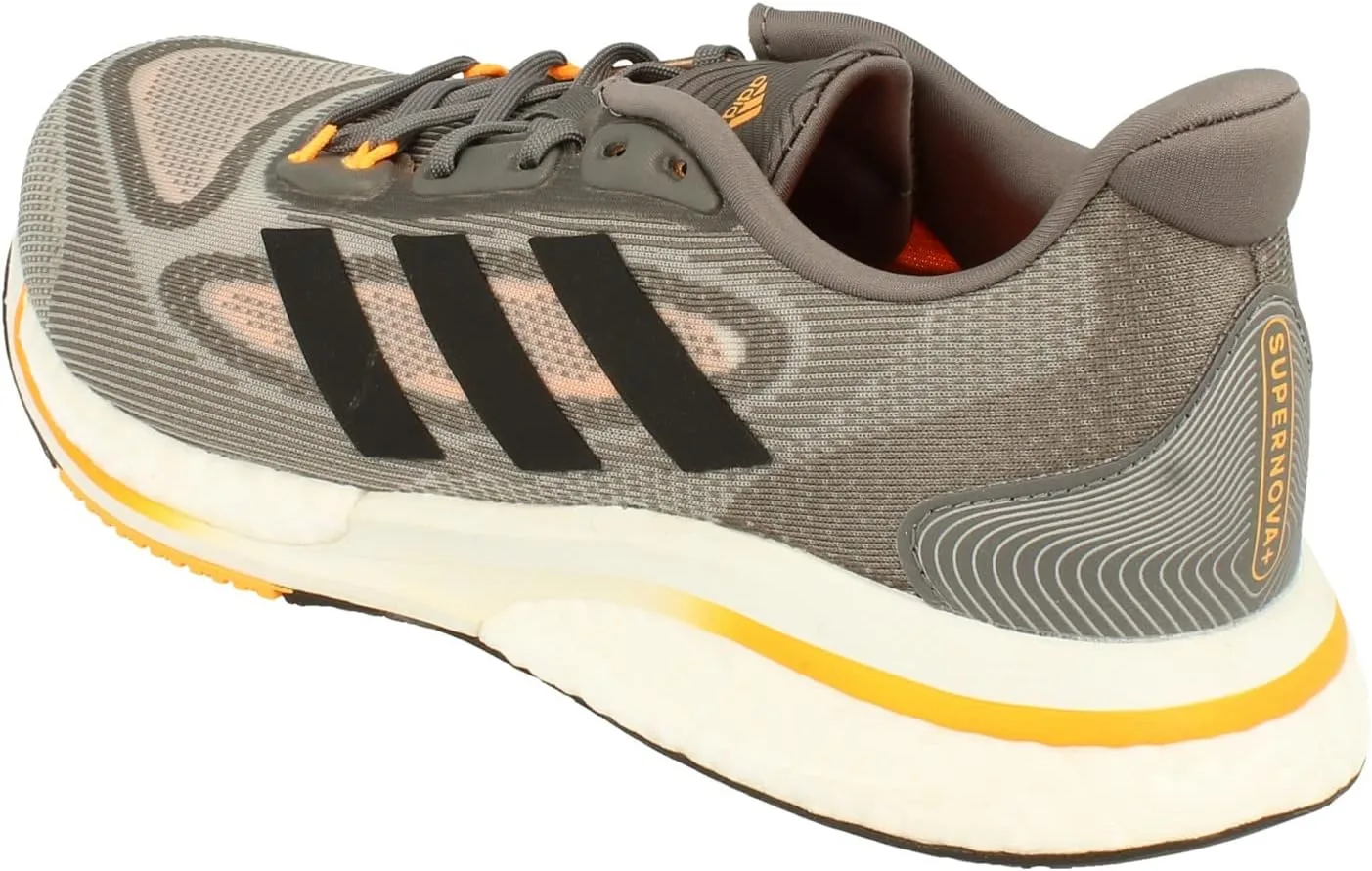 Мужские кроссовки Adidas Supernova +, белый/черный/серый — фото 2