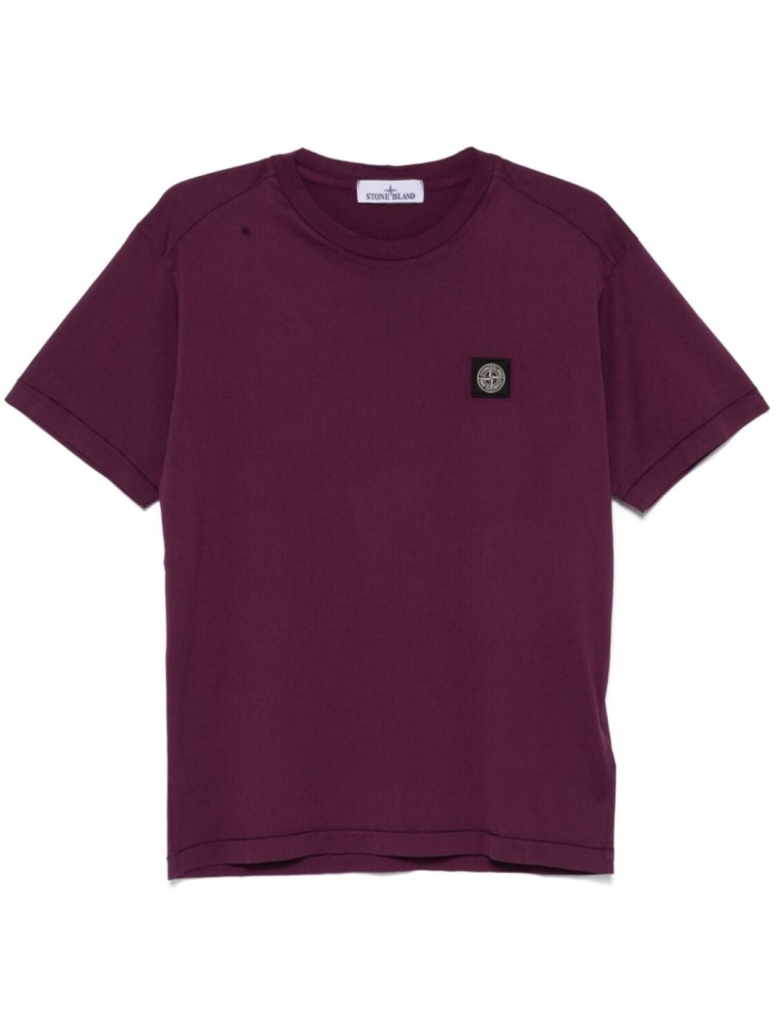 

Stone Island хлопковая футболка, фиолетовый