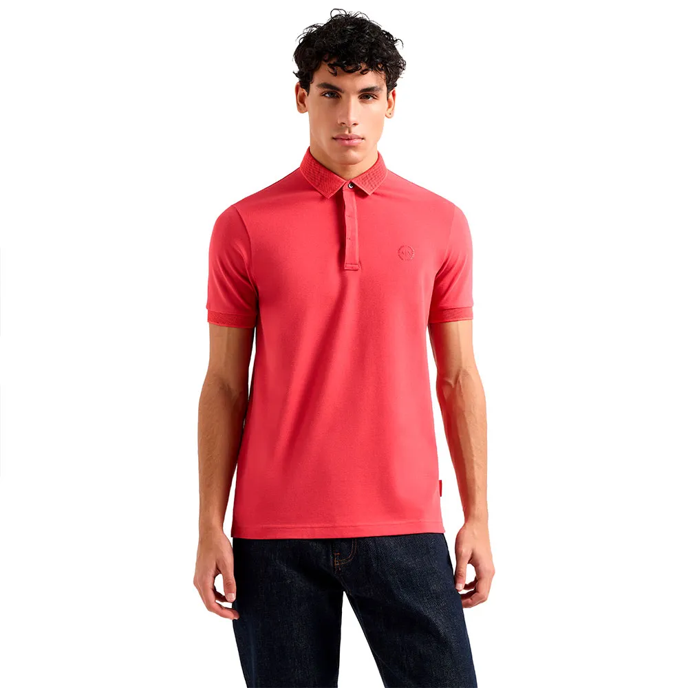 

Поло с коротким рукавом Armani Exchange 8NZF91_ZJ81Z, красный