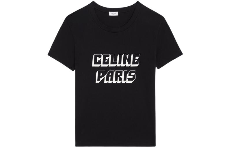

Футболка мужская черная Celine, черный
