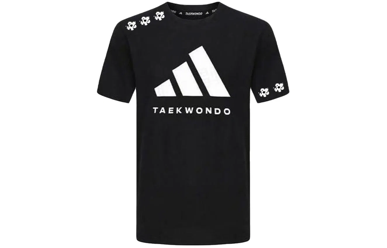 Футболка Taekwondo Adidas Black White