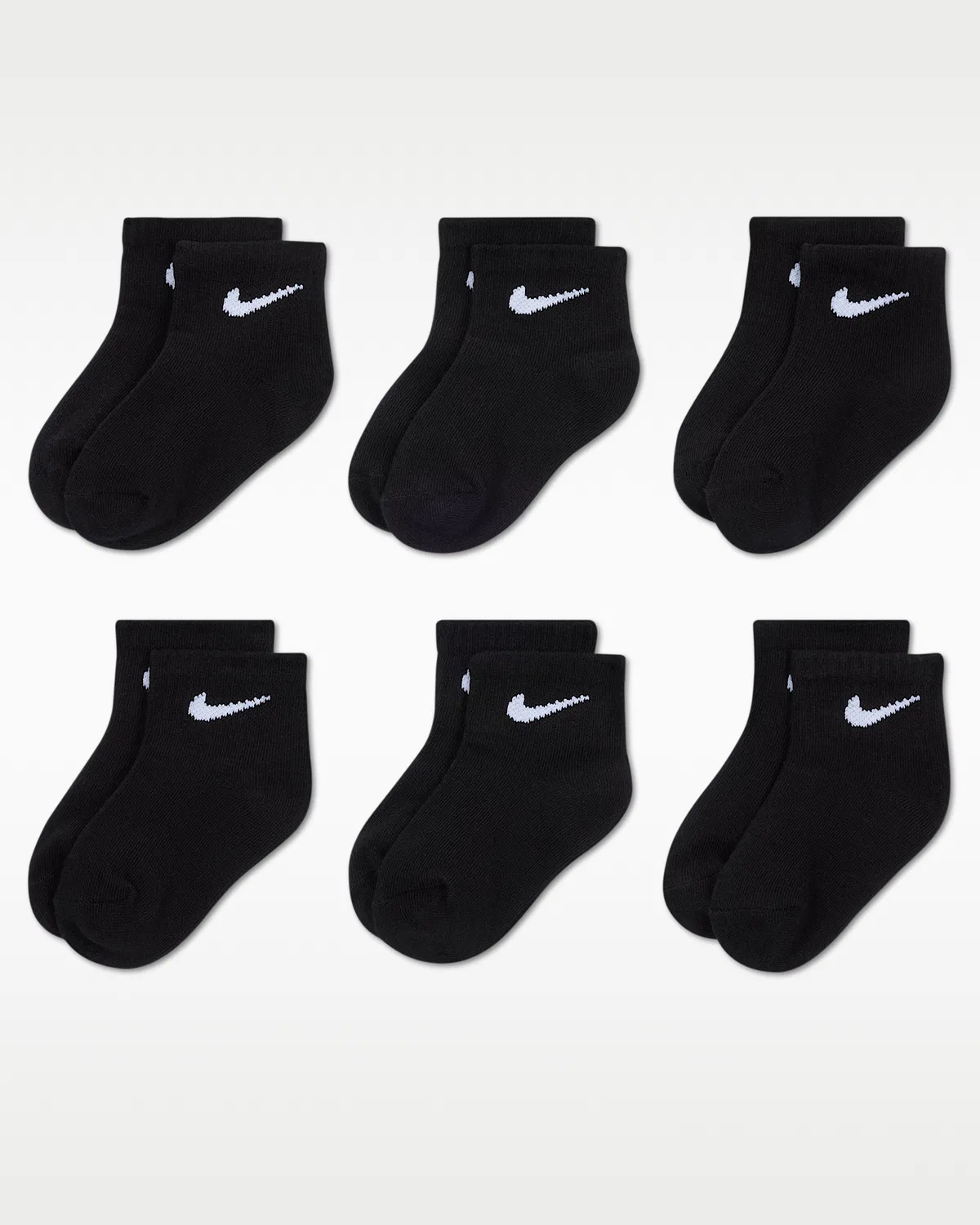Swoosh Baby гольфы (6 пар) Nike, Black
