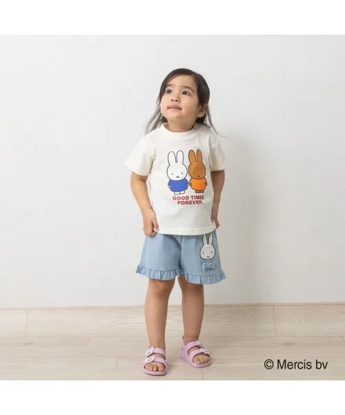 Детская футболка Miffy с принтом Миффи и Мелани