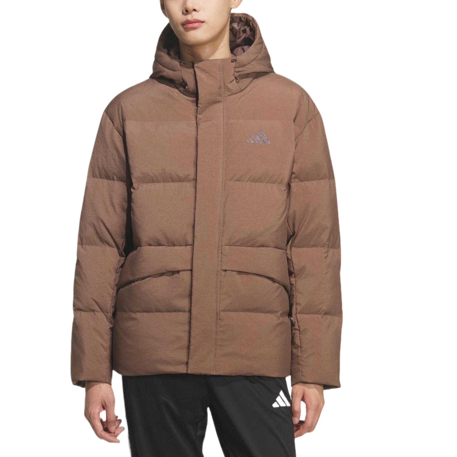 Adidas Пуховики Unisex Stratum Dark Earthy Brown/Dark Gray Brown — фото 2