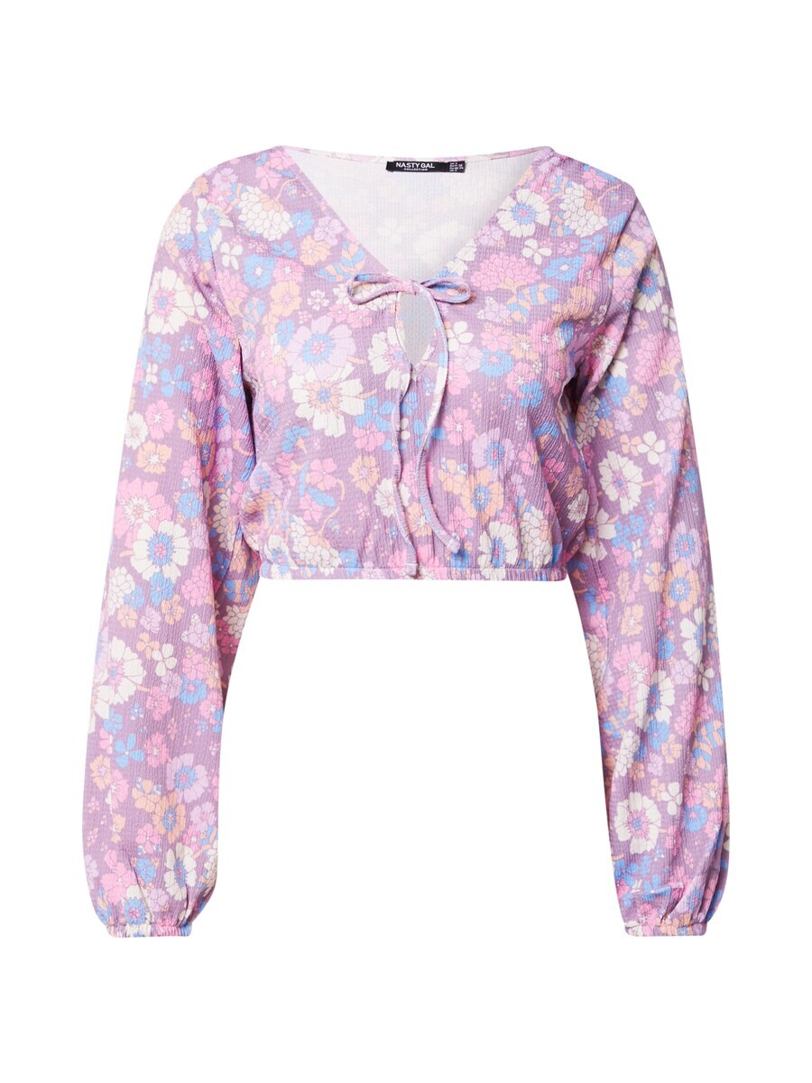 

Блуза Nasty Gal, фиолетовый