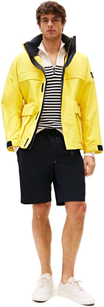 Мужские повседневные спортивные шорты Tommy Hilfiger, 10 дюймов, свободный крой, Desert Sky — фото 3