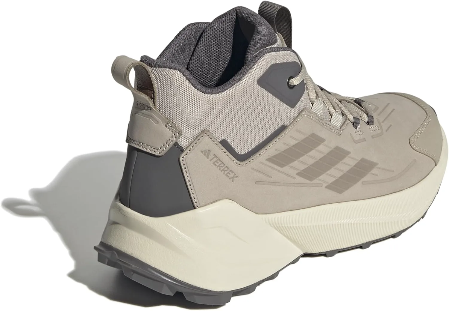 Мужские походные ботинки Adidas Terrex Trailmaker 2 из кожи, бежевый — фото 2