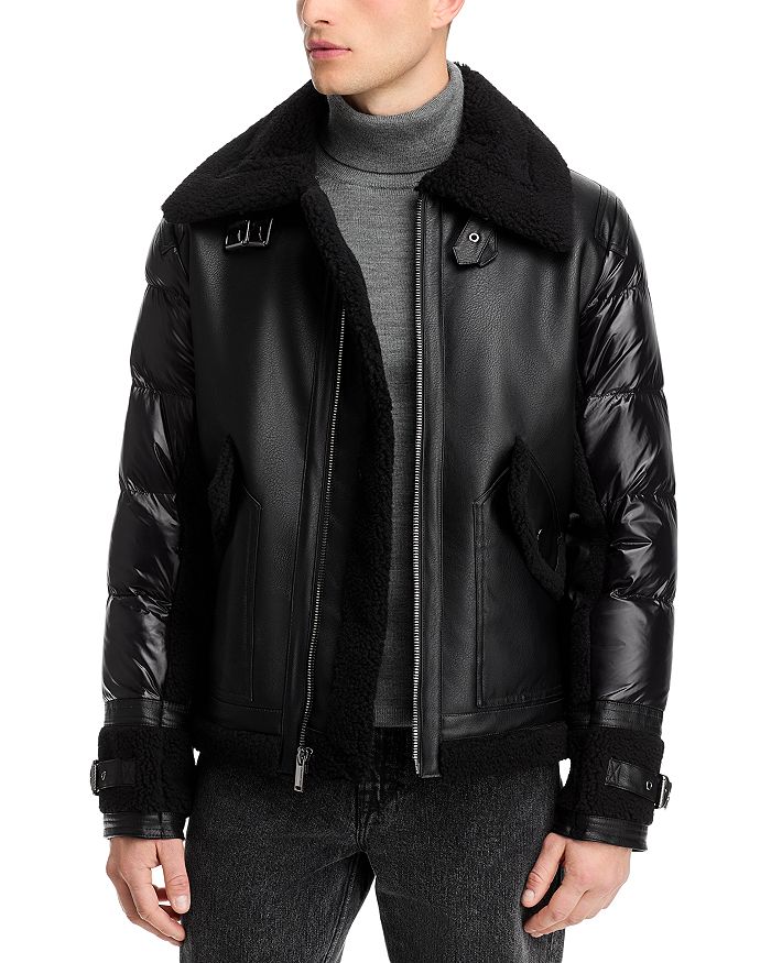 

Куртка из искусственной кожи KARL LAGERFELD PARIS, черный