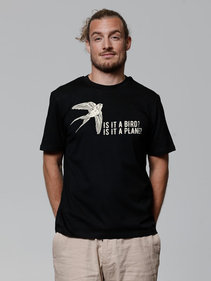 

Футболка wat Apparel T-Shirt Is it a bird, черный