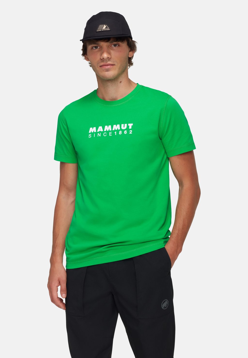 

Футболка с принтом CORE LOGO Mammut, зеленый