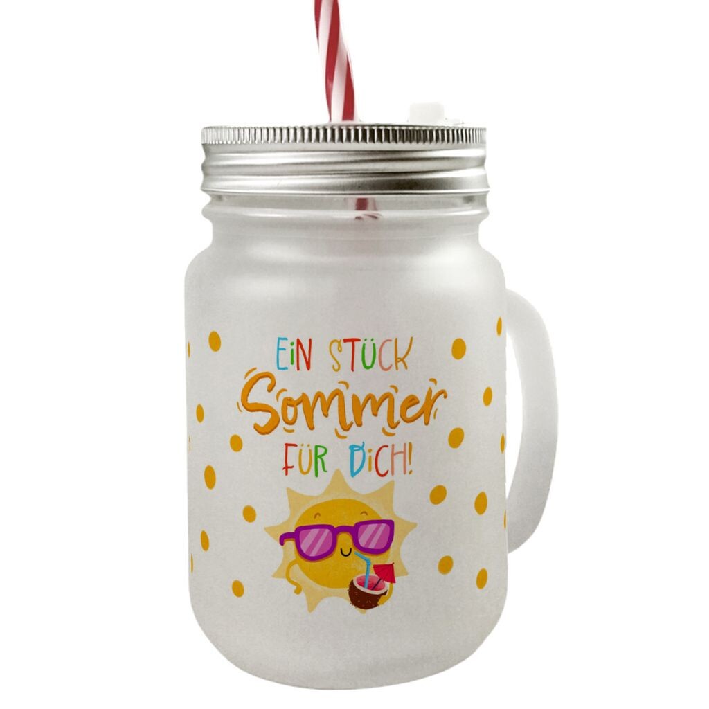 

Кусочек лета для тебя Mason Jar стакан с ручкой и крышкой с надписью speecheese