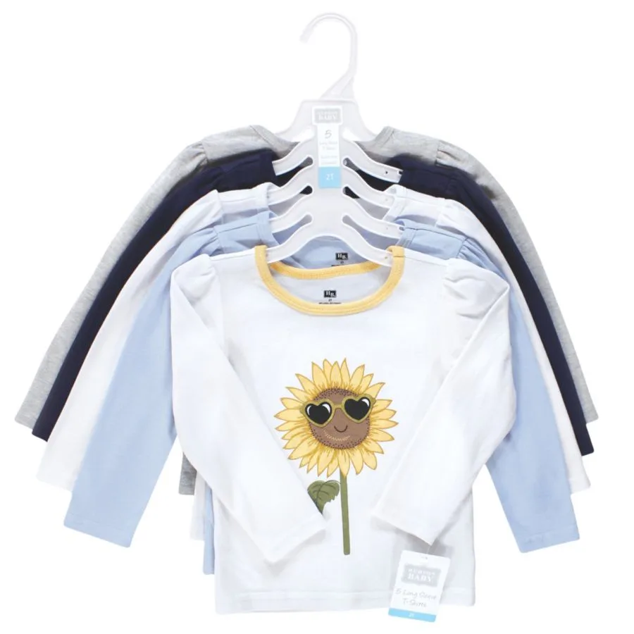 Футболки с длинным рукавом Hudson Baby, Wildflowers — фото 2