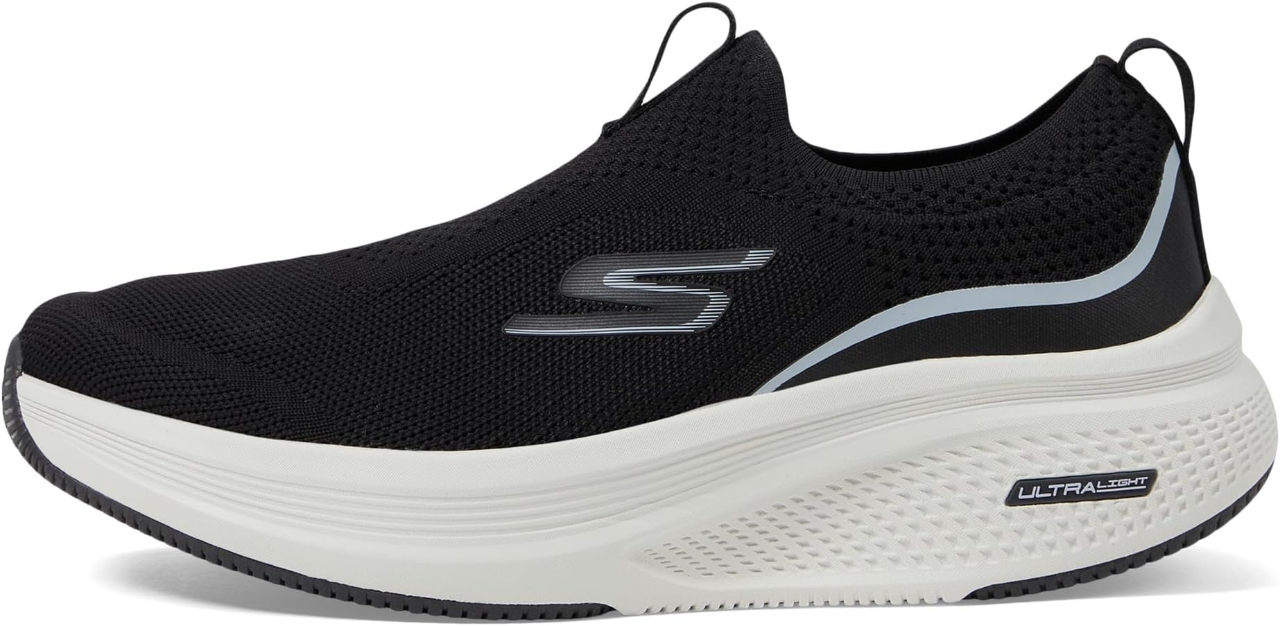 Кроссовки SKECHERS Go Run Elevate 2.0 Cadena, цвет Black/Gray — фото 4