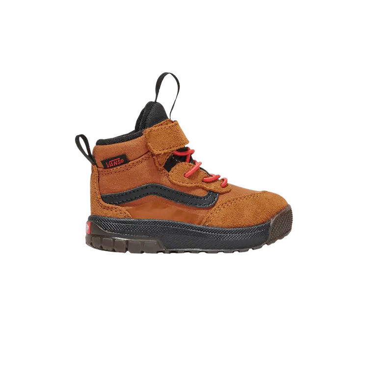 

Кроссовки Vans Mini Crest MTE Toddler Ginger Brown Black, коричневый