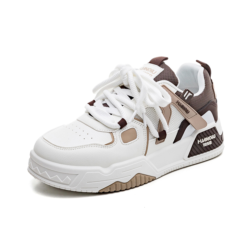 

Кроссовки для скейтбординга мужские low top HUANQIU, коричневый