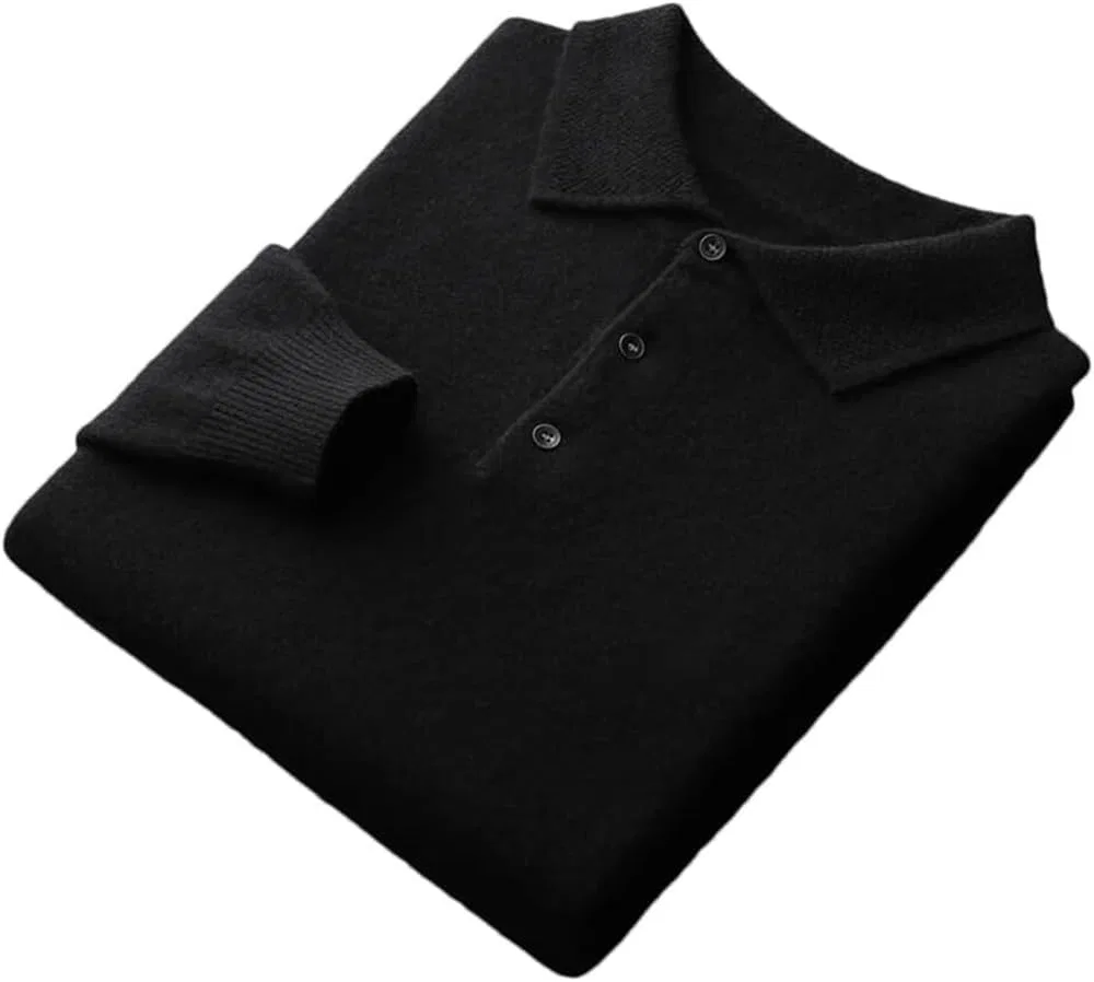 Мужское поло, дышащее, Black