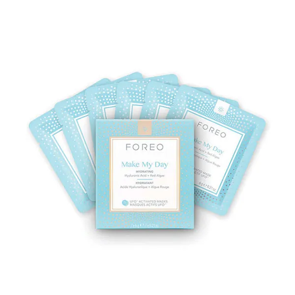 

Увлажнение и защита от загрязнений для UFO Mask Make My Day X 7 Foreo, 7 UD