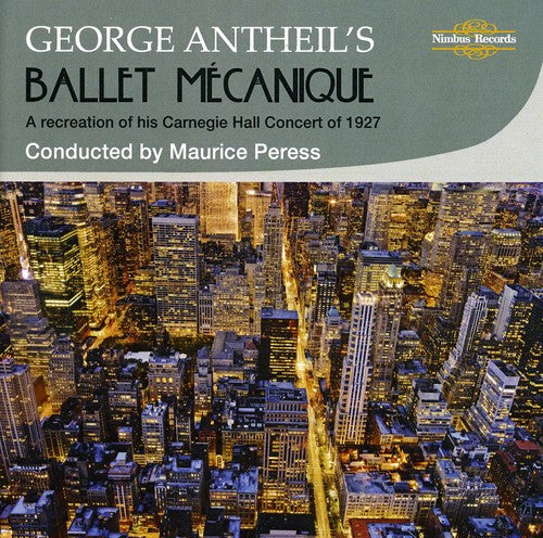 

CD диск Antheil / New Palais Royale Orchestra / Peress: Ballet Mecanique