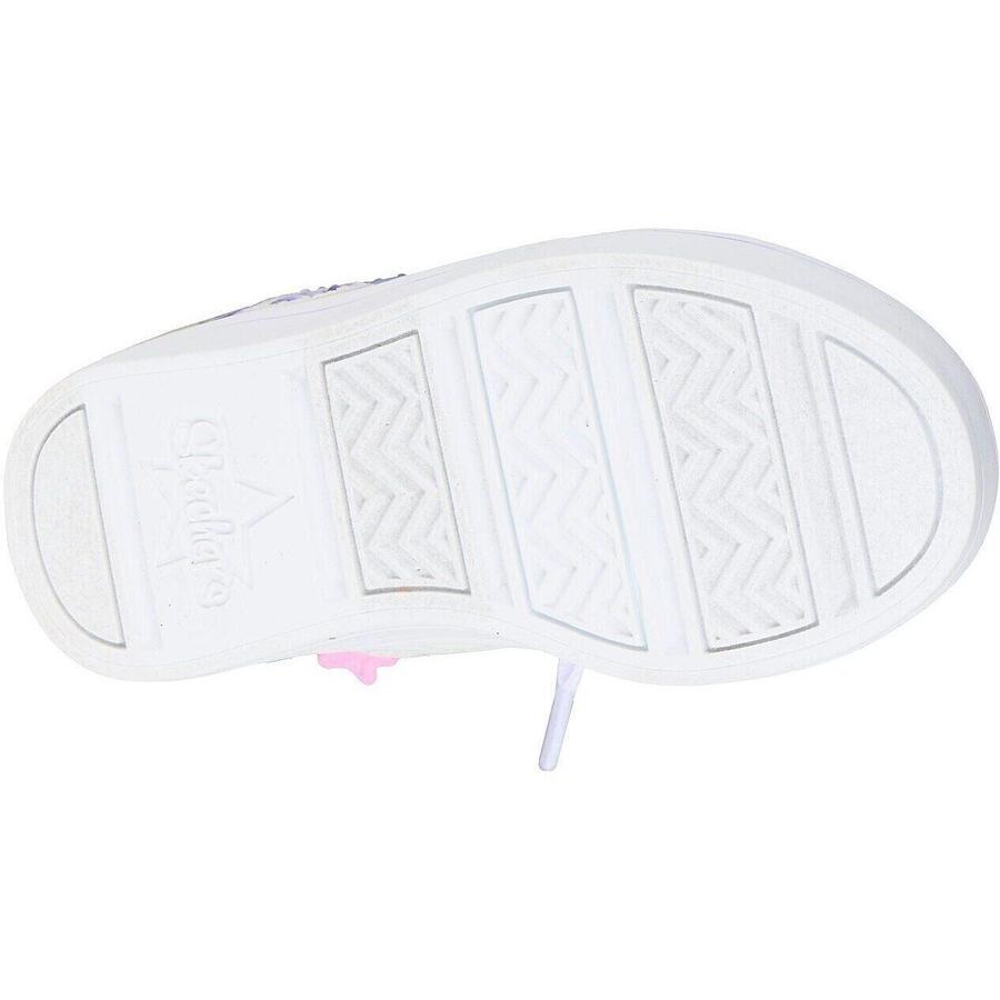 Кроссовки Skechers S Lights-twi-lites 2.0-unico, фиолетовые, детские — фото 4