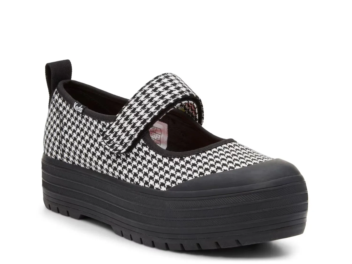 

Кроссовки Mary Jane Platform Sneaker Keds, черно-белый, Черный, Кроссовки Mary Jane Platform Sneaker Keds, черно-белый