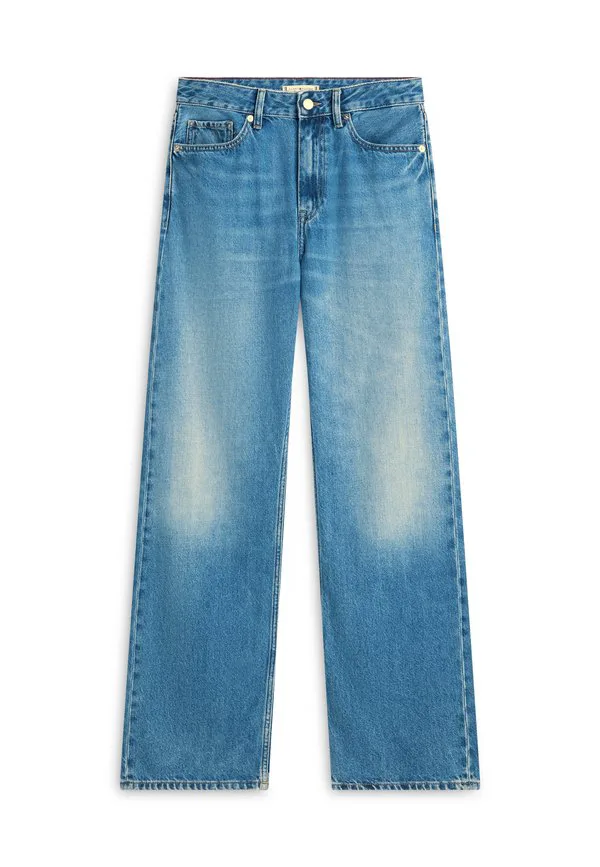 Джинсы средней посадки свободного прямого кроя, джинсы-клеш Tommy Hilfiger, Blue — фото 4