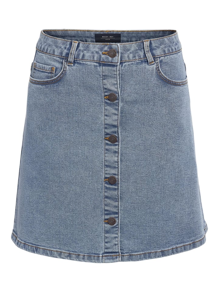 

Noisy may Юбка А-силуэта из светло-голубого денима