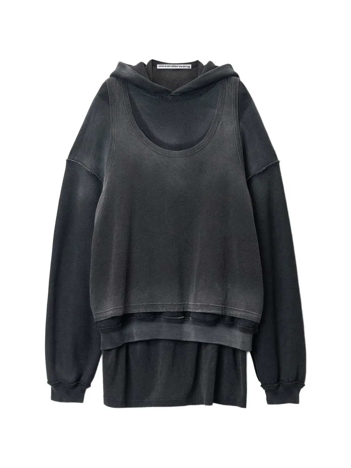 Худи с длинными рукавами Alexander Wang