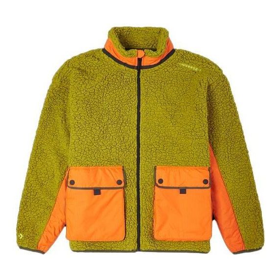 

Куртка Converse Counter Climate Sherpa Jacket 'Moss', оливкого-зеленый