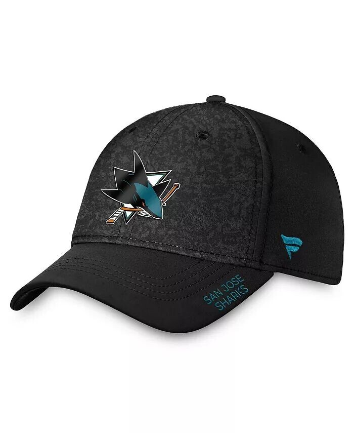 

Мужская черная кепка San Jose Sharks Authentic Pro Rink Flex Fanatics