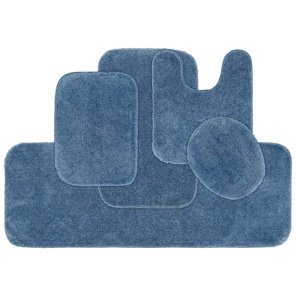 

Набор ковриков для ванной из 5 предметов из нейлона Garland Deco Garland Rug, цвет Basin Blue