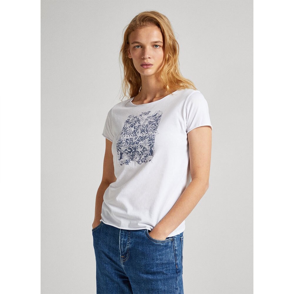 

Футболка с коротким рукавом Pepe Jeans Jury, белый