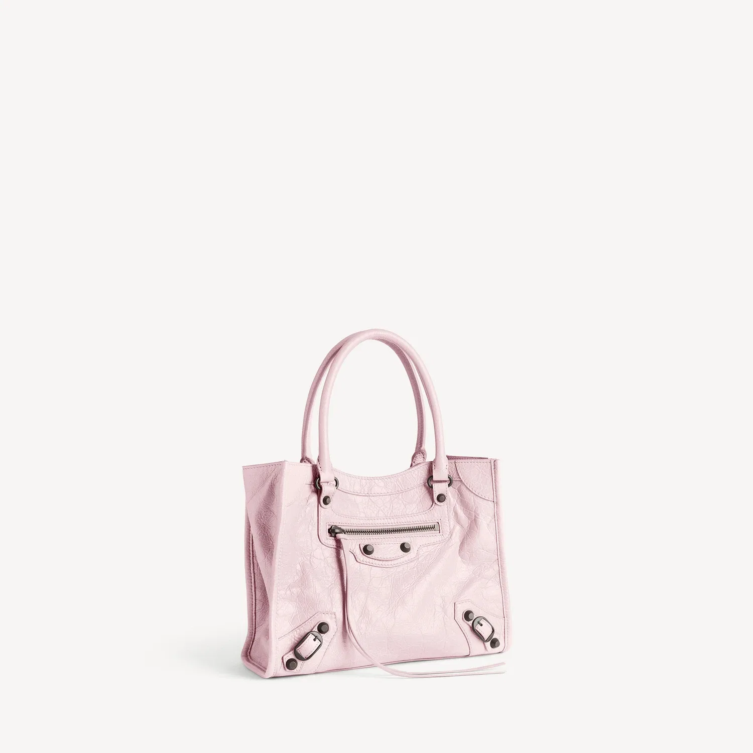 Женская сумка-тоут Le City Mini в цвете Розовый лепесток BALENCIAGA — фото 2