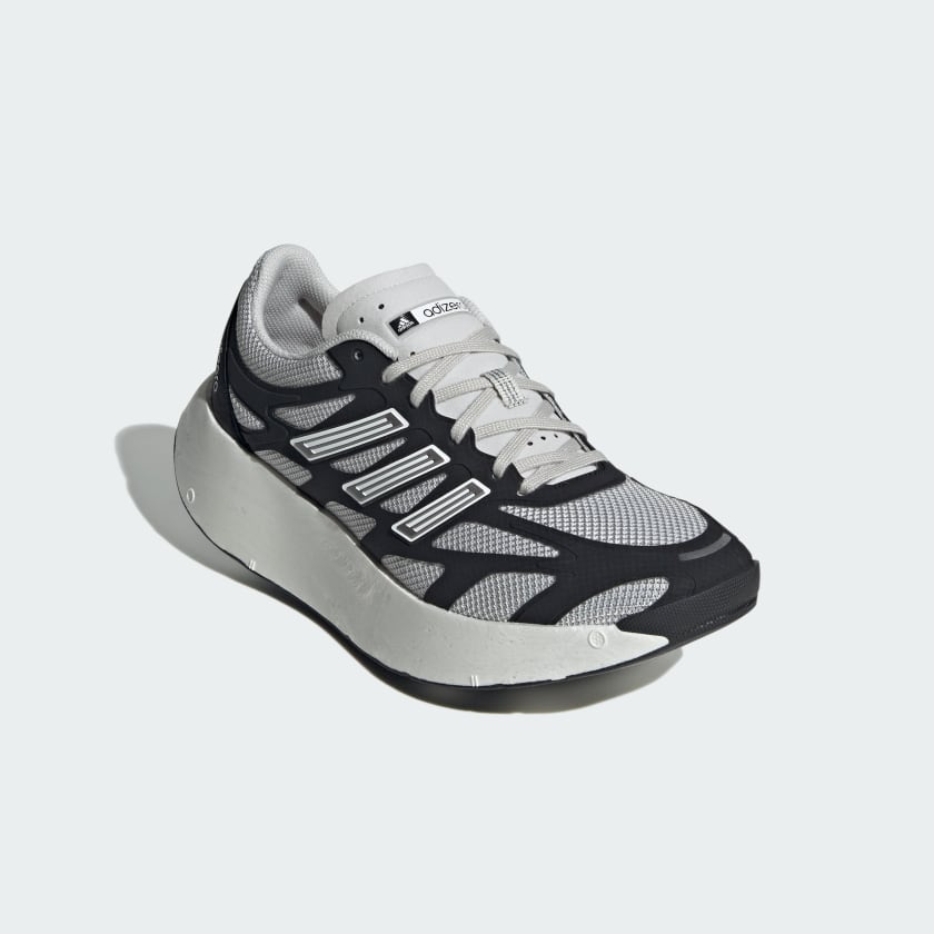 Мужские кроссовки Adidas Adizero Aruku, черный/белый/серый — фото 4