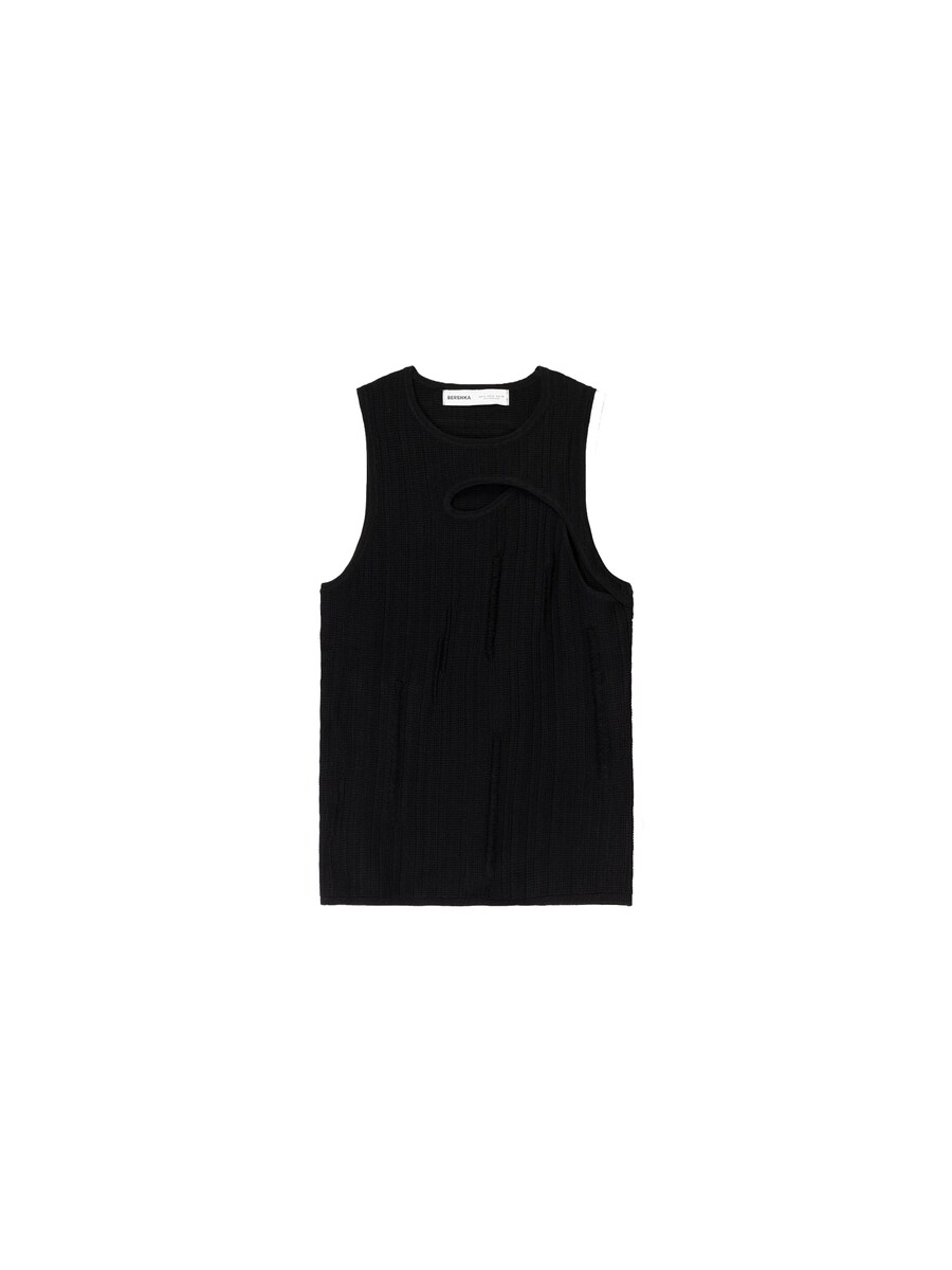 

Рубашка Bershka, черный