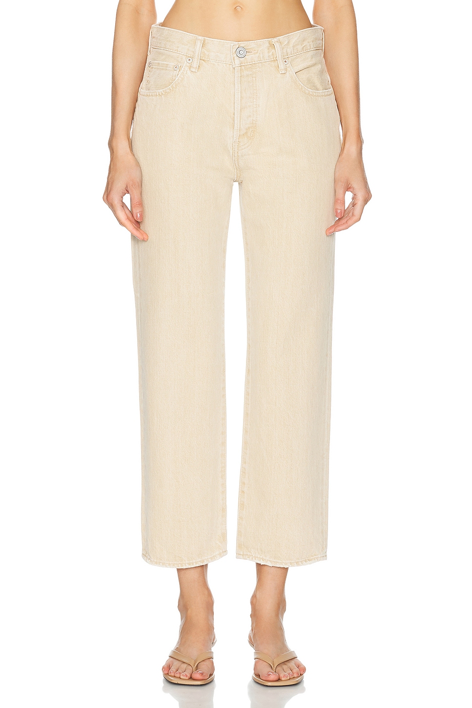

Джинсы женские Moussy Vintage, бежевый
