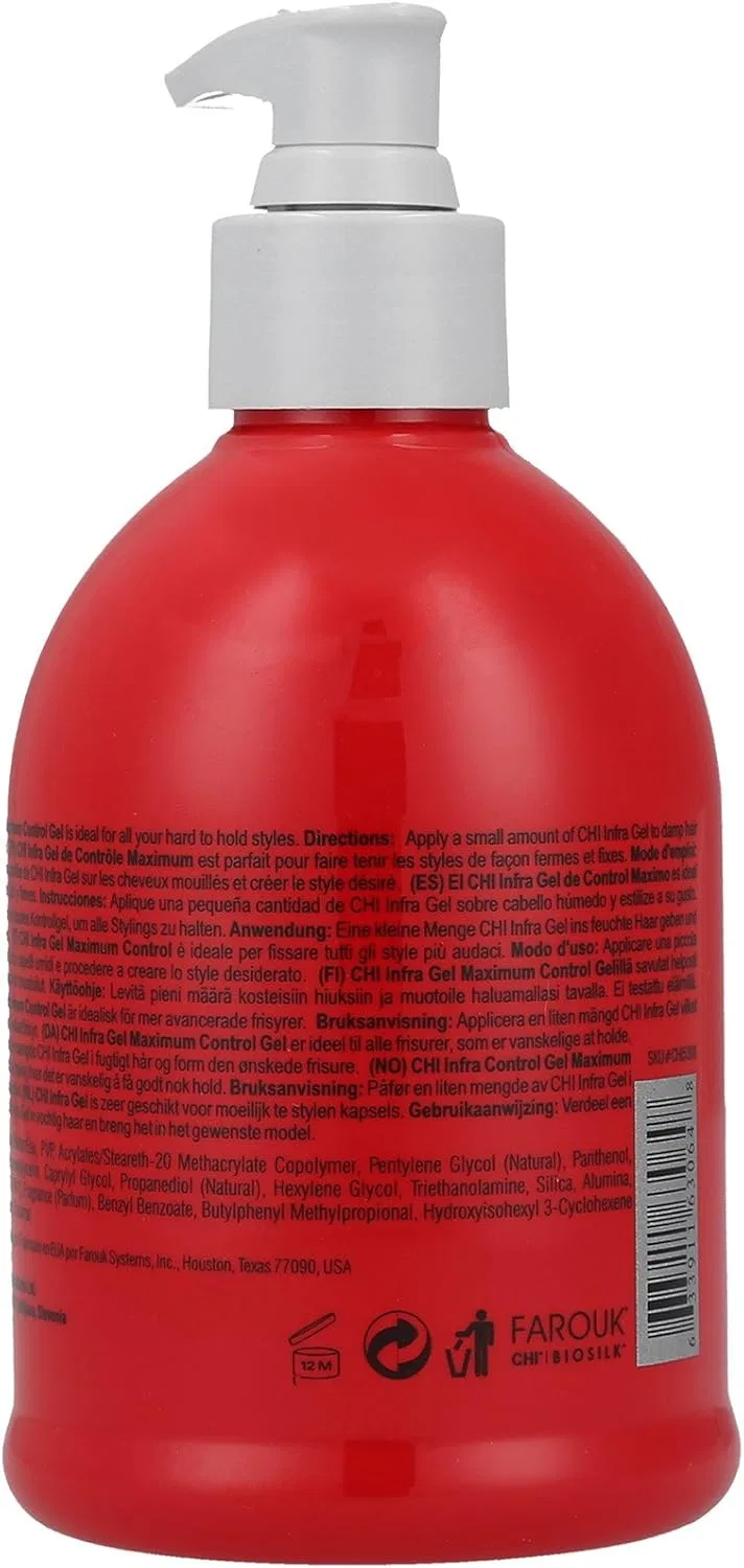 Гель для укладки волос Infra Gel Maximum Control от Chi, 250 мл Chi — фото 2