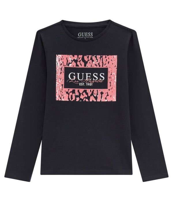 

Блуза Regular fit Guess, черный