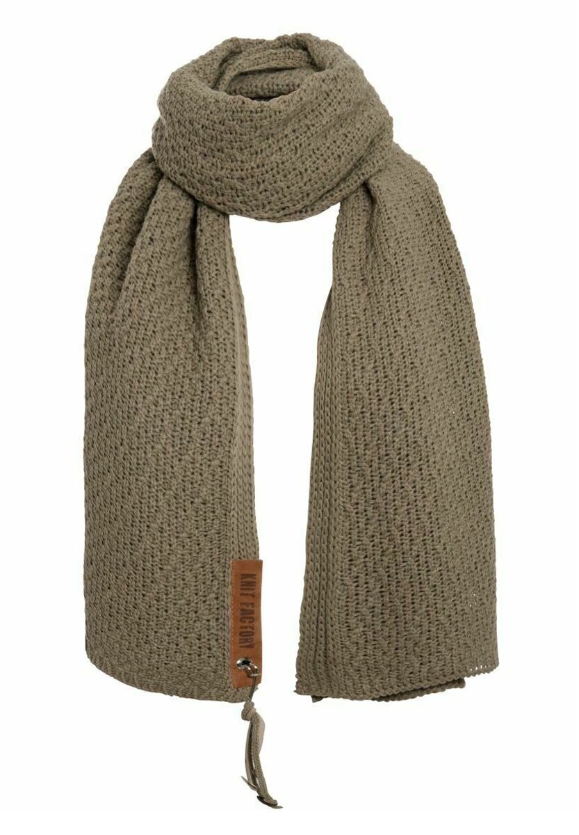 

Шарф LUNA Knit Factory, цвет olive